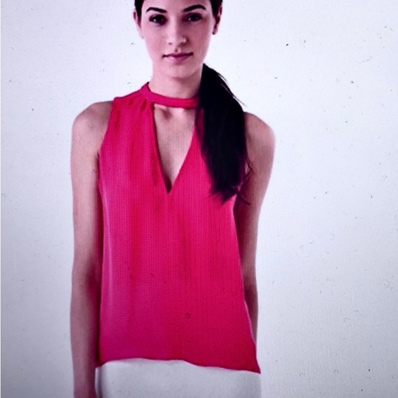 A.L.C. Tops - A.L.C Shay Silk Blouse Hot Pink Size XS